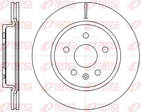 Akebono BN-0216E - Əyləc Diski furqanavto.az