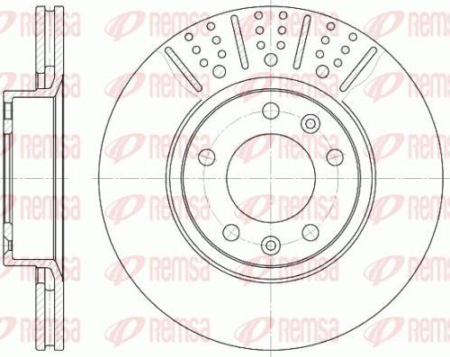 Kawe 6265 10 - Əyləc Diski furqanavto.az