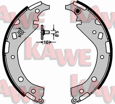 Kawe 09170 - Əyləc Başlığı Dəsti furqanavto.az