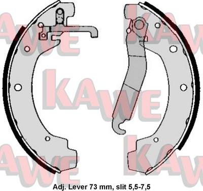 Kawe 04570 - Əyləc Başlığı Dəsti furqanavto.az