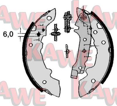 Kawe 04320 - Əyləc Başlığı Dəsti furqanavto.az