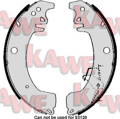 Kawe 05090 - Əyləc Başlığı Dəsti furqanavto.az