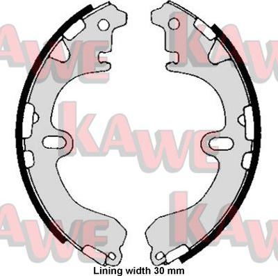 Kawe 05810 - Əyləc Başlığı Dəsti furqanavto.az