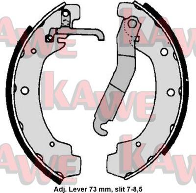 Kawe 06740 - Əyləc Başlığı Dəsti furqanavto.az