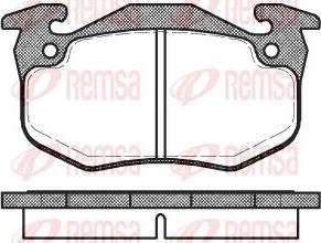 RENAULT 7701205937 - Əyləc altlığı dəsti, əyləc diski furqanavto.az