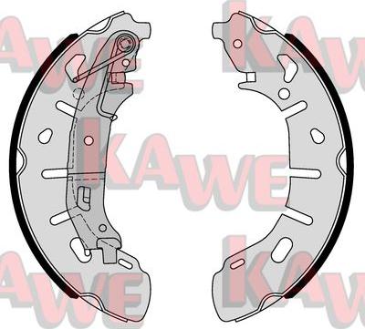 Kawe 01101 - Əyləc Başlığı Dəsti furqanavto.az