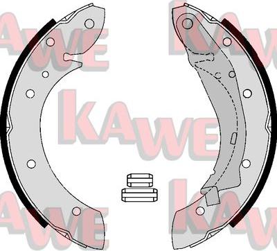 Kawe 07165 - Əyləc Başlığı Dəsti furqanavto.az