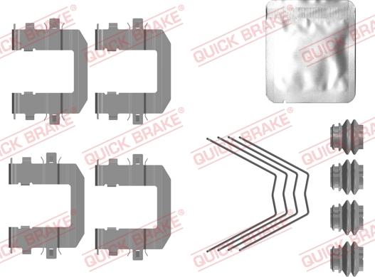 Kawe 109-0131 - Disk əyləc pedləri üçün aksesuar dəsti furqanavto.az