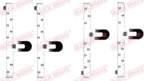 Kawe 109-1048 - Disk əyləc pedləri üçün aksesuar dəsti www.furqanavto.az