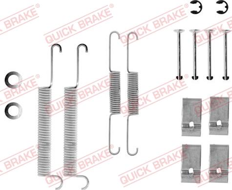 Kawe 105-0579 - Aksesuar dəsti, əyləc başlıqları furqanavto.az