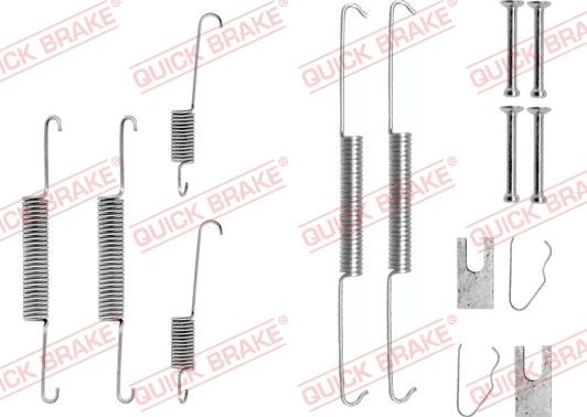 Kawe 105-0645 - Aksesuar dəsti, əyləc başlıqları furqanavto.az