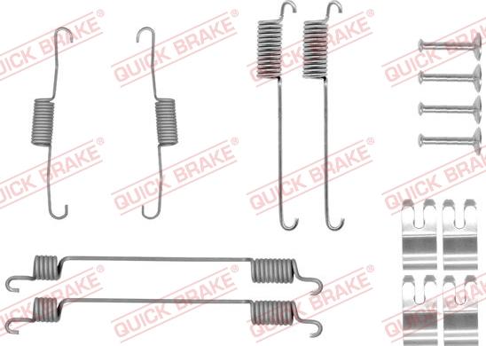 Kawe 105-0030 - Aksesuar dəsti, əyləc başlıqları furqanavto.az