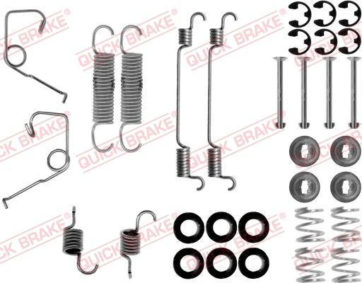 Kawe 105-0705 - Aksesuar dəsti, əyləc başlıqları furqanavto.az