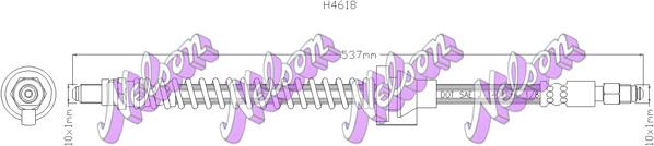 Kawe H4618 - Əyləc şlanqı furqanavto.az