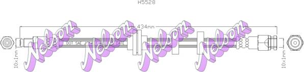 Kawe H5528 - Əyləc şlanqı furqanavto.az