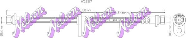 Kawe H5287 - Əyləc şlanqı furqanavto.az