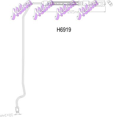 Kawe H6919 - Əyləc şlanqı furqanavto.az