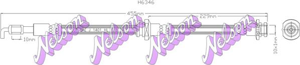 Kawe H6346 - Əyləc şlanqı furqanavto.az