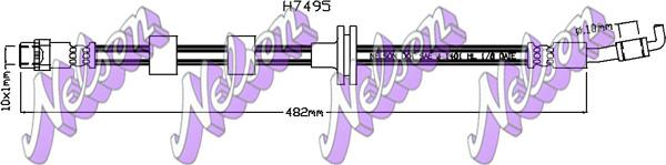 Kawe H7495 - Əyləc şlanqı furqanavto.az