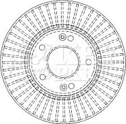 Key Parts KBD4495 - Əyləc Diski furqanavto.az