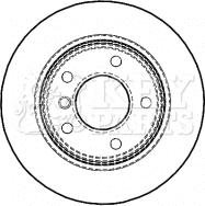 Key Parts KBD4465 - Əyləc Diski furqanavto.az