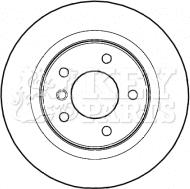 Key Parts KBD4466 - Əyləc Diski furqanavto.az