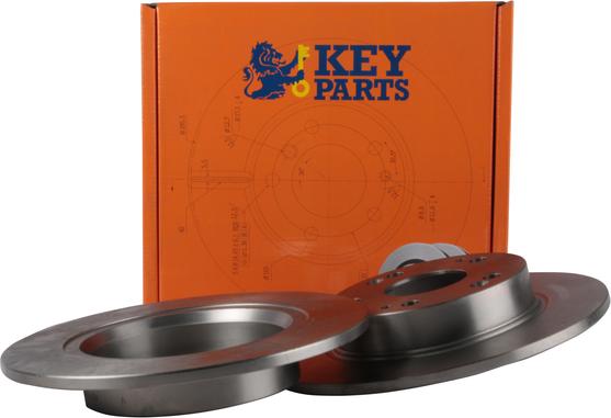 Key Parts KBD4598 - Əyləc Diski furqanavto.az