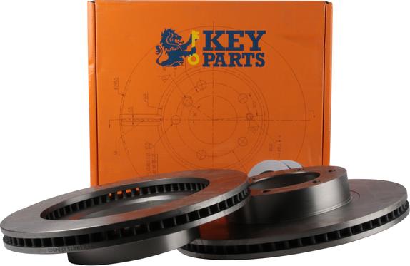 Key Parts KBD4502 - Əyləc Diski furqanavto.az
