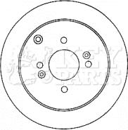 Key Parts KBD4578 - Əyləc Diski furqanavto.az