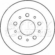 Key Parts KBD4609 - Əyləc Diski furqanavto.az