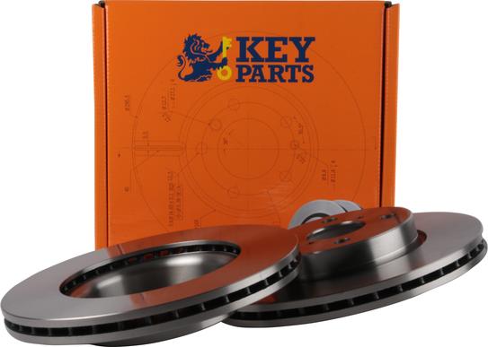 Key Parts KBD4604 - Əyləc Diski furqanavto.az