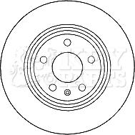 Key Parts KBD4635 - Əyləc Diski furqanavto.az