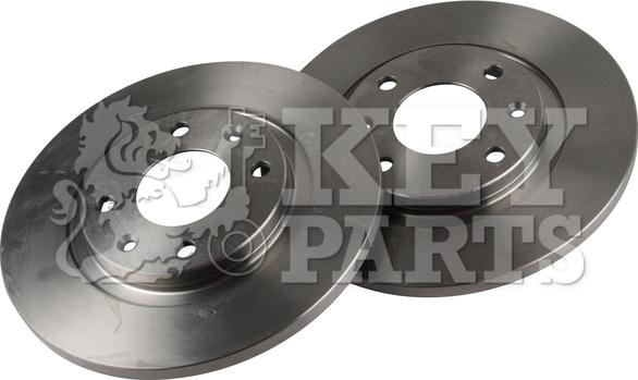 Key Parts KBD4078 - Əyləc Diski furqanavto.az