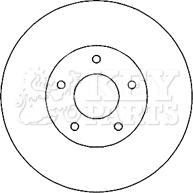 Key Parts KBD4821 - Əyləc Diski furqanavto.az