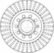 Key Parts KBD4314 - Əyləc Diski furqanavto.az