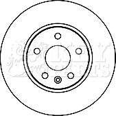 Key Parts KBD4796 - Əyləc Diski furqanavto.az