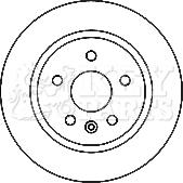 Key Parts KBD4798 - Əyləc Diski furqanavto.az