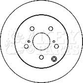 Key Parts KBD5159 - Əyləc Diski furqanavto.az