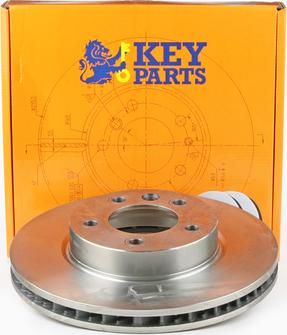 Key Parts KBD5757S - Əyləc Diski furqanavto.az
