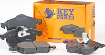 Key Parts KBP1444 - Əyləc altlığı dəsti, əyləc diski furqanavto.az