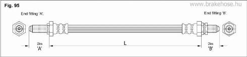 KK95KFT FT4680 - Əyləc şlanqı furqanavto.az