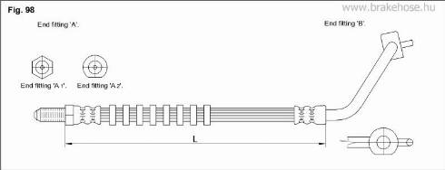 KK95KFT FT4708 - Əyləc şlanqı furqanavto.az