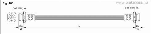 KK95KFT FT4732 - Əyləc şlanqı furqanavto.az