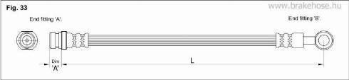 KK95KFT FT0194 - Əyləc şlanqı furqanavto.az