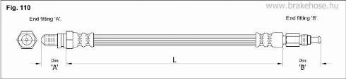 KK95KFT FT4804 - Əyləc şlanqı furqanavto.az