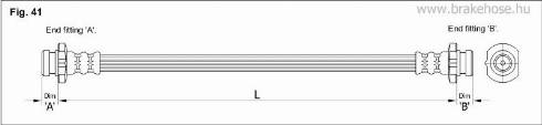 KK95KFT FT4801 - Əyləc şlanqı furqanavto.az