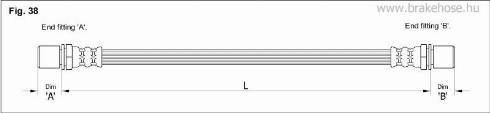 KK95KFT FT1295 - Əyləc şlanqı furqanavto.az