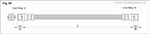 KK95KFT FT4600 - Əyləc şlanqı furqanavto.az