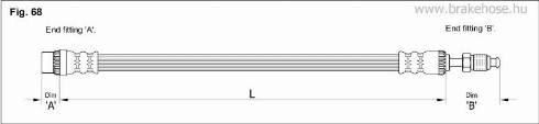 KK95KFT FT4712 - Əyləc şlanqı furqanavto.az