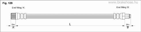 KK95KFT FT4635 - Əyləc şlanqı furqanavto.az